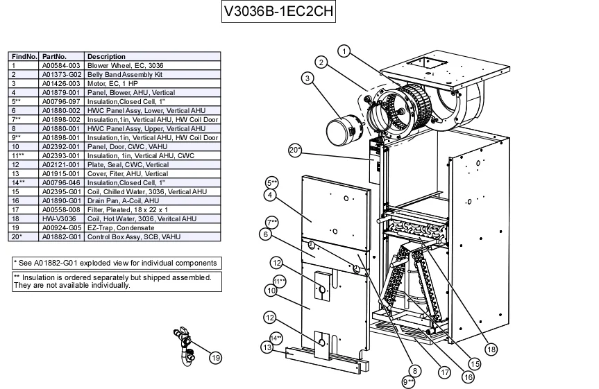 V3036B-1EC2CH